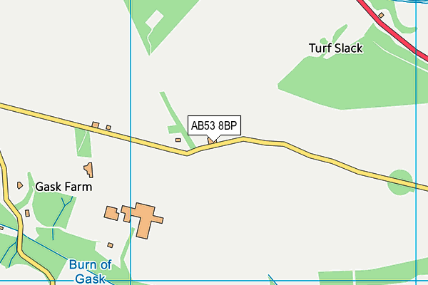 AB53 8BP map - OS VectorMap District (Ordnance Survey) AB53 8BP map - OS VectorMap District (Ordnance Survey)