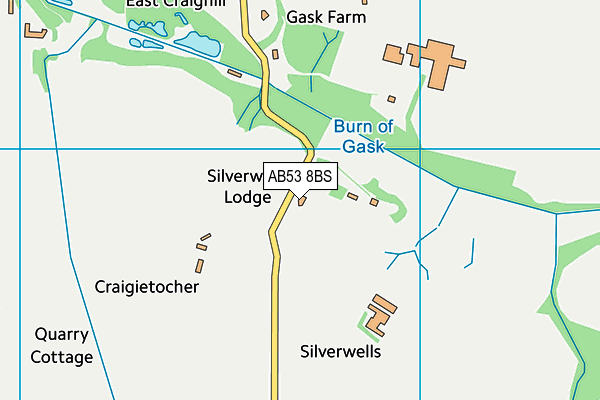 AB53 8BS map - OS VectorMap District (Ordnance Survey) AB53 8BS map - OS VectorMap District (Ordnance Survey)