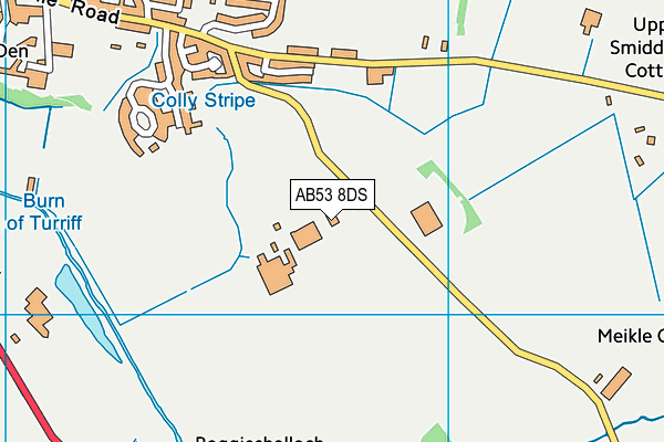 AB53 8DS map - OS VectorMap District (Ordnance Survey) AB53 8DS map - OS VectorMap District (Ordnance Survey)