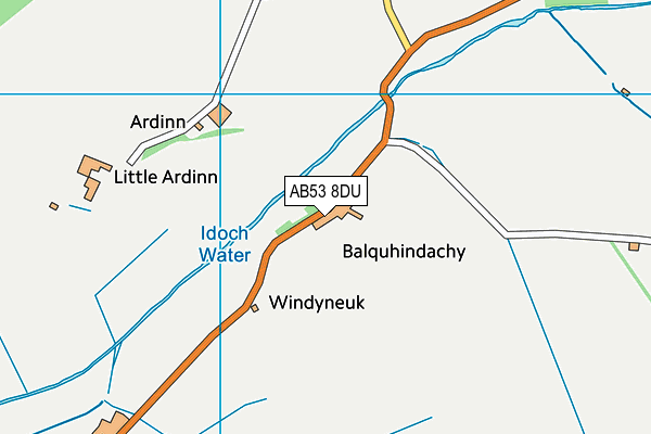 AB53 8DU map - OS VectorMap District (Ordnance Survey) AB53 8DU map - OS VectorMap District (Ordnance Survey)