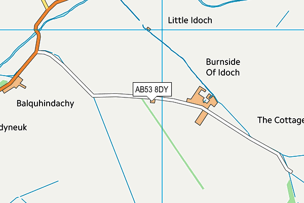 AB53 8DY map - OS VectorMap District (Ordnance Survey) AB53 8DY map - OS VectorMap District (Ordnance Survey)