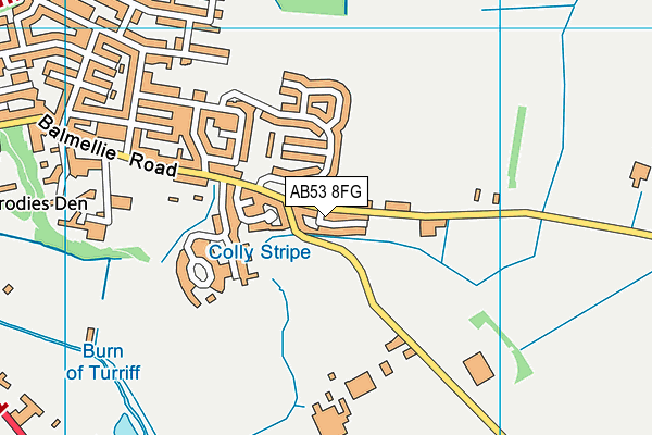 AB53 8FG map - OS VectorMap District (Ordnance Survey) AB53 8FG map - OS VectorMap District (Ordnance Survey)