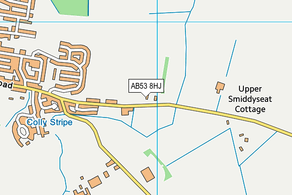 AB53 8HJ map - OS VectorMap District (Ordnance Survey) AB53 8HJ map - OS VectorMap District (Ordnance Survey)