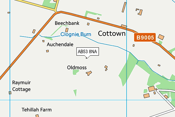 AB53 8NA map - OS VectorMap District (Ordnance Survey) AB53 8NA map - OS VectorMap District (Ordnance Survey)