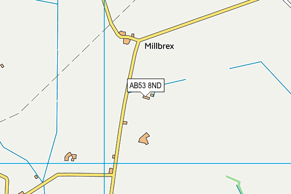 AB53 8ND map - OS VectorMap District (Ordnance Survey) AB53 8ND map - OS VectorMap District (Ordnance Survey)