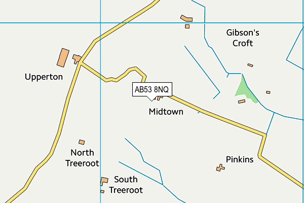 AB53 8NQ map - OS VectorMap District (Ordnance Survey) AB53 8NQ map - OS VectorMap District (Ordnance Survey)