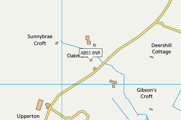 AB53 8NR map - OS VectorMap District (Ordnance Survey) AB53 8NR map - OS VectorMap District (Ordnance Survey)