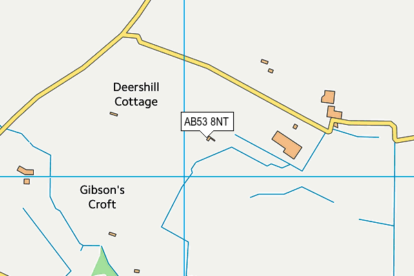 AB53 8NT map - OS VectorMap District (Ordnance Survey) AB53 8NT map - OS VectorMap District (Ordnance Survey)