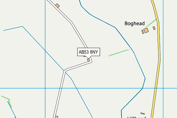 AB53 8NY map - OS VectorMap District (Ordnance Survey) AB53 8NY map - OS VectorMap District (Ordnance Survey)