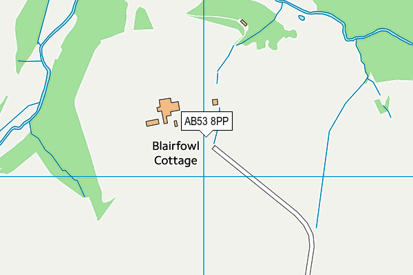 AB53 8PP map - OS VectorMap District (Ordnance Survey) AB53 8PP map - OS VectorMap District (Ordnance Survey)
