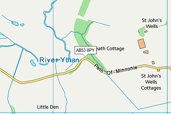 AB53 8PY map - OS VectorMap District (Ordnance Survey) AB53 8PY map - OS VectorMap District (Ordnance Survey)