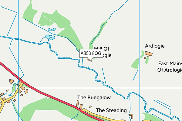 AB53 8QG map - OS VectorMap District (Ordnance Survey) AB53 8QG map - OS VectorMap District (Ordnance Survey)