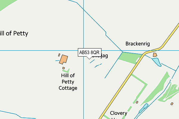 AB53 8QR map - OS VectorMap District (Ordnance Survey) AB53 8QR map - OS VectorMap District (Ordnance Survey)