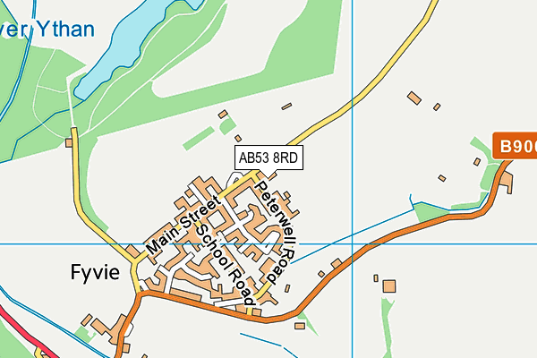 AB53 8RD map - OS VectorMap District (Ordnance Survey) AB53 8RD map - OS VectorMap District (Ordnance Survey)