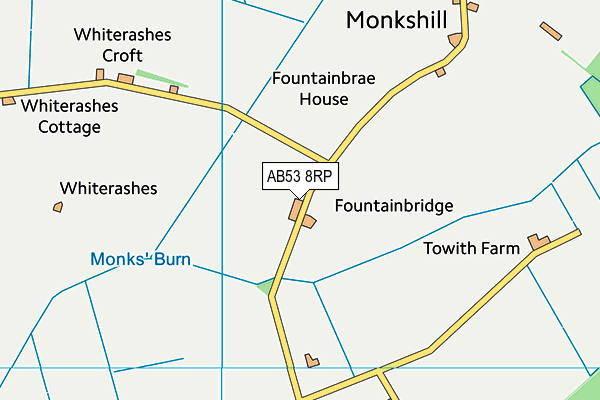 AB53 8RP map - OS VectorMap District (Ordnance Survey) AB53 8RP map - OS VectorMap District (Ordnance Survey)