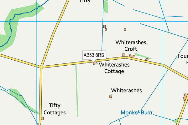 AB53 8RS map - OS VectorMap District (Ordnance Survey) AB53 8RS map - OS VectorMap District (Ordnance Survey)