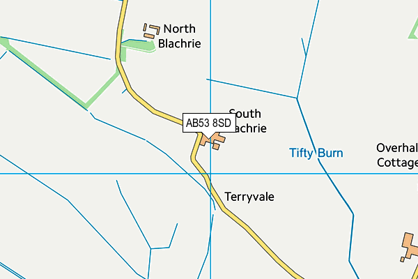 AB53 8SD map - OS VectorMap District (Ordnance Survey) AB53 8SD map - OS VectorMap District (Ordnance Survey)