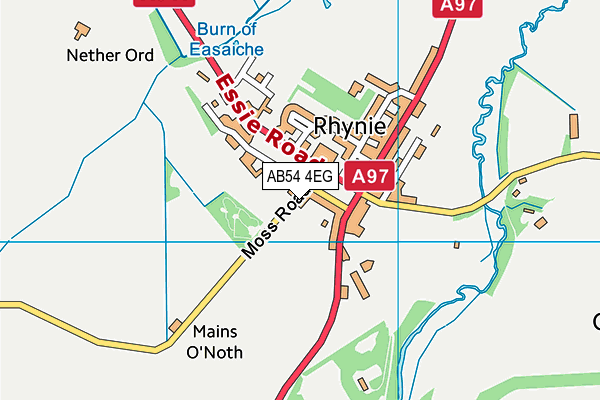 AB54 4EG map - OS VectorMap District (Ordnance Survey) AB54 4EG map - OS VectorMap District (Ordnance Survey)