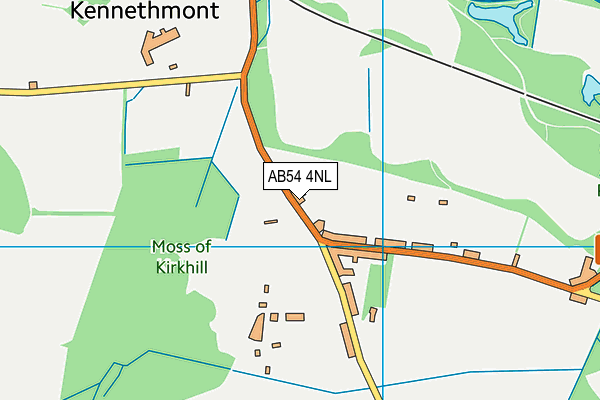 AB54 4NL map - OS VectorMap District (Ordnance Survey) AB54 4NL map - OS VectorMap District (Ordnance Survey)
