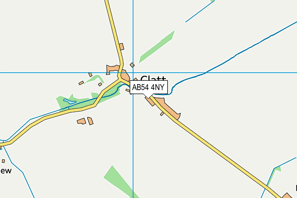 AB54 4NY map - OS VectorMap District (Ordnance Survey) AB54 4NY map - OS VectorMap District (Ordnance Survey)
