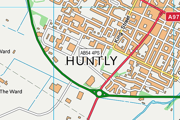 AB54 4PS map - OS VectorMap District (Ordnance Survey) AB54 4PS map - OS VectorMap District (Ordnance Survey)