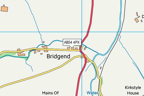 AB54 4PX map - OS VectorMap District (Ordnance Survey) AB54 4PX map - OS VectorMap District (Ordnance Survey)