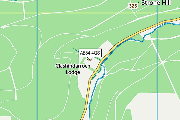 AB54 4QS map - OS VectorMap District (Ordnance Survey) AB54 4QS map - OS VectorMap District (Ordnance Survey)