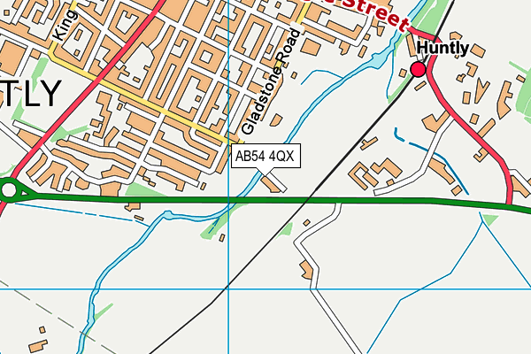 AB54 4QX map - OS VectorMap District (Ordnance Survey) AB54 4QX map - OS VectorMap District (Ordnance Survey)