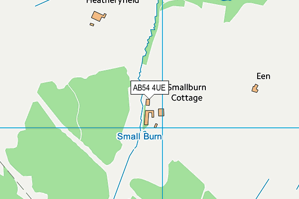 AB54 4UE map - OS VectorMap District (Ordnance Survey) AB54 4UE map - OS VectorMap District (Ordnance Survey)