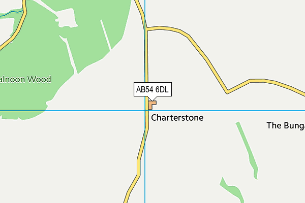 AB54 6DL map - OS VectorMap District (Ordnance Survey) AB54 6DL map - OS VectorMap District (Ordnance Survey)