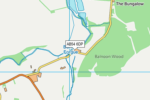 AB54 6DP map - OS VectorMap District (Ordnance Survey) AB54 6DP map - OS VectorMap District (Ordnance Survey)