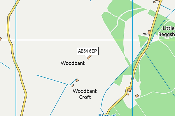 AB54 6EP map - OS VectorMap District (Ordnance Survey) AB54 6EP map - OS VectorMap District (Ordnance Survey)