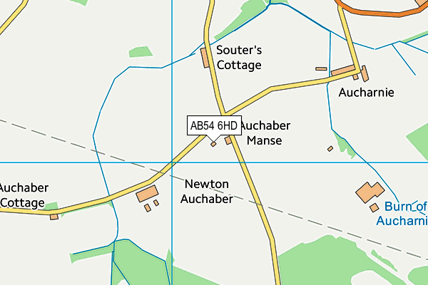 AB54 6HD map - OS VectorMap District (Ordnance Survey) AB54 6HD map - OS VectorMap District (Ordnance Survey)