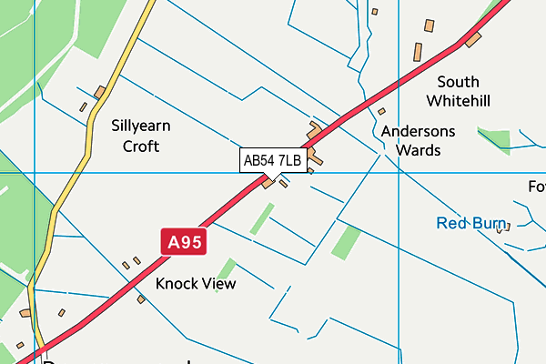 AB54 7LB map - OS VectorMap District (Ordnance Survey) AB54 7LB map - OS VectorMap District (Ordnance Survey)