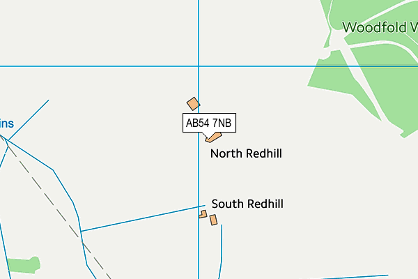 AB54 7NB map - OS VectorMap District (Ordnance Survey) AB54 7NB map - OS VectorMap District (Ordnance Survey)