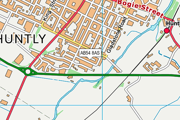 AB54 8AS map - OS VectorMap District (Ordnance Survey) AB54 8AS map - OS VectorMap District (Ordnance Survey)