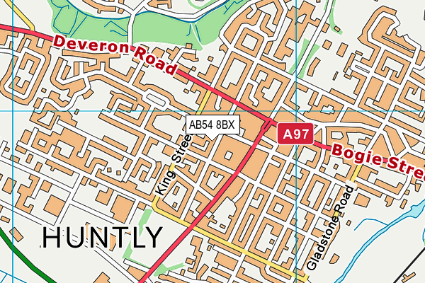 AB54 8BX map - OS VectorMap District (Ordnance Survey) AB54 8BX map - OS VectorMap District (Ordnance Survey)