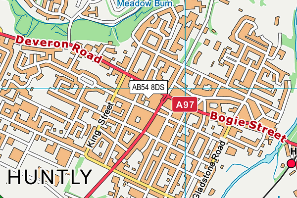 AB54 8DS map - OS VectorMap District (Ordnance Survey) AB54 8DS map - OS VectorMap District (Ordnance Survey)