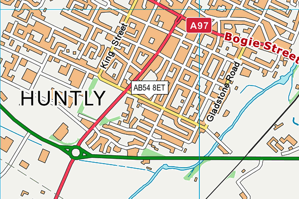 AB54 8ET map - OS VectorMap District (Ordnance Survey) AB54 8ET map - OS VectorMap District (Ordnance Survey)