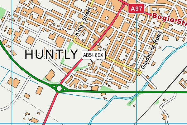 AB54 8EX map - OS VectorMap District (Ordnance Survey) AB54 8EX map - OS VectorMap District (Ordnance Survey)