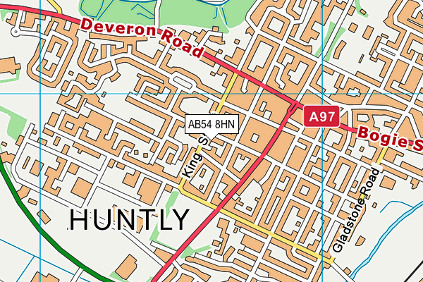 AB54 8HN map - OS VectorMap District (Ordnance Survey) AB54 8HN map - OS VectorMap District (Ordnance Survey)