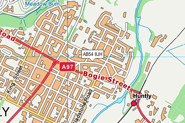AB54 8JH map - OS VectorMap District (Ordnance Survey) AB54 8JH map - OS VectorMap District (Ordnance Survey)