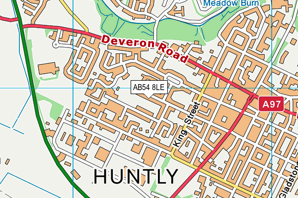 AB54 8LE map - OS VectorMap District (Ordnance Survey) AB54 8LE map - OS VectorMap District (Ordnance Survey)
