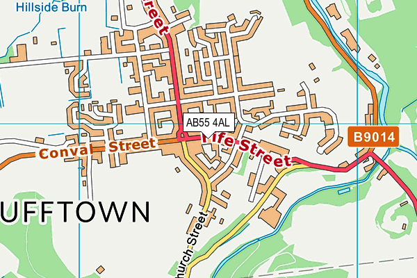 AB55 4AL map - OS VectorMap District (Ordnance Survey) AB55 4AL map - OS VectorMap District (Ordnance Survey)