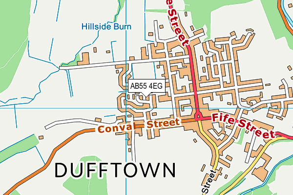 AB55 4EG map - OS VectorMap District (Ordnance Survey) AB55 4EG map - OS VectorMap District (Ordnance Survey)