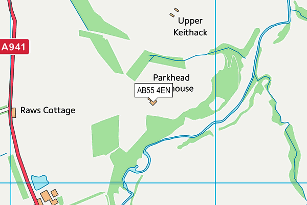 AB55 4EN map - OS VectorMap District (Ordnance Survey) AB55 4EN map - OS VectorMap District (Ordnance Survey)