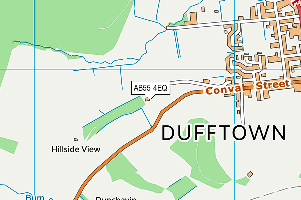 AB55 4EQ map - OS VectorMap District (Ordnance Survey) AB55 4EQ map - OS VectorMap District (Ordnance Survey)