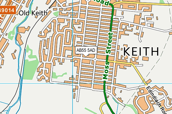 AB55 5AD map - OS VectorMap District (Ordnance Survey) AB55 5AD map - OS VectorMap District (Ordnance Survey)