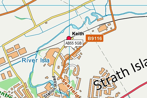 AB55 5GB map - OS VectorMap District (Ordnance Survey) AB55 5GB map - OS VectorMap District (Ordnance Survey)