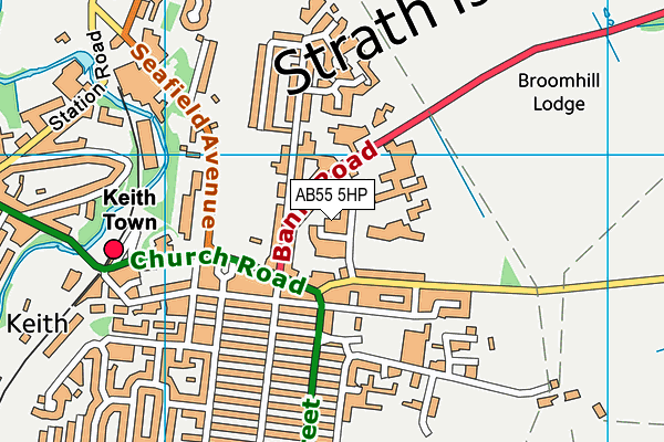 AB55 5HP map - OS VectorMap District (Ordnance Survey) AB55 5HP map - OS VectorMap District (Ordnance Survey)